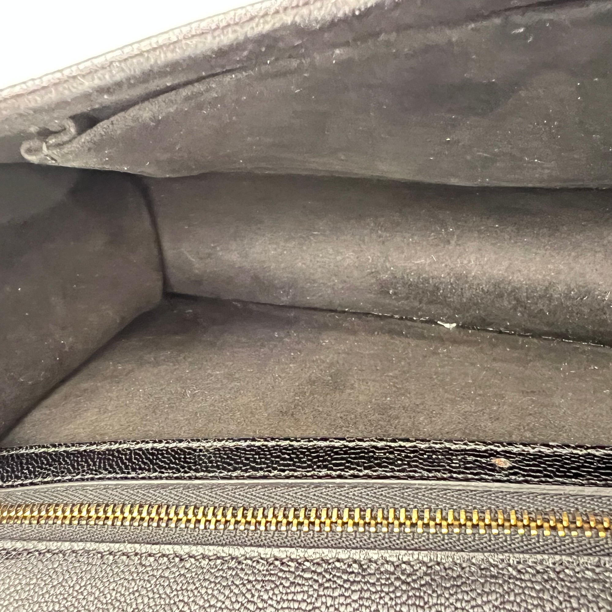 Diorama Shoulder Bag Black in Calfskin, Gold hardware - Image 12