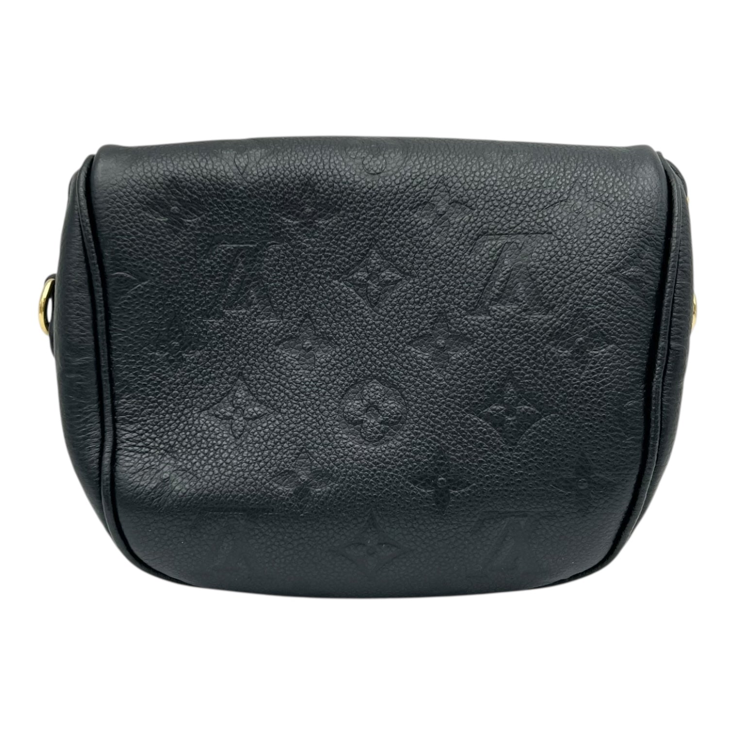 BumBag Belt Bag Black in Empreinte Leather, Gold hardware - Image 3