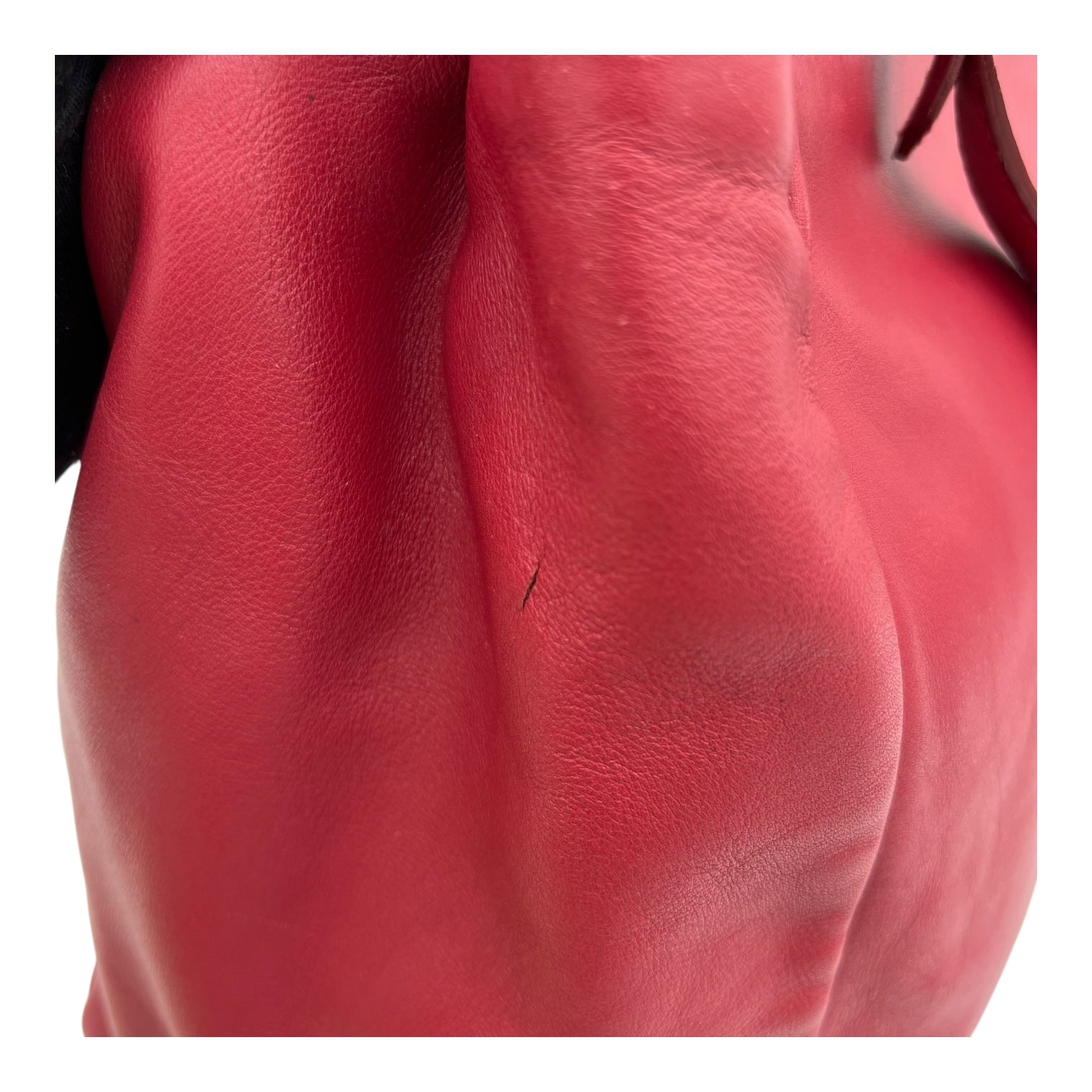 Peekaboo Top Handle Bag Red in Calfskin, Mixed hardware - Image 13