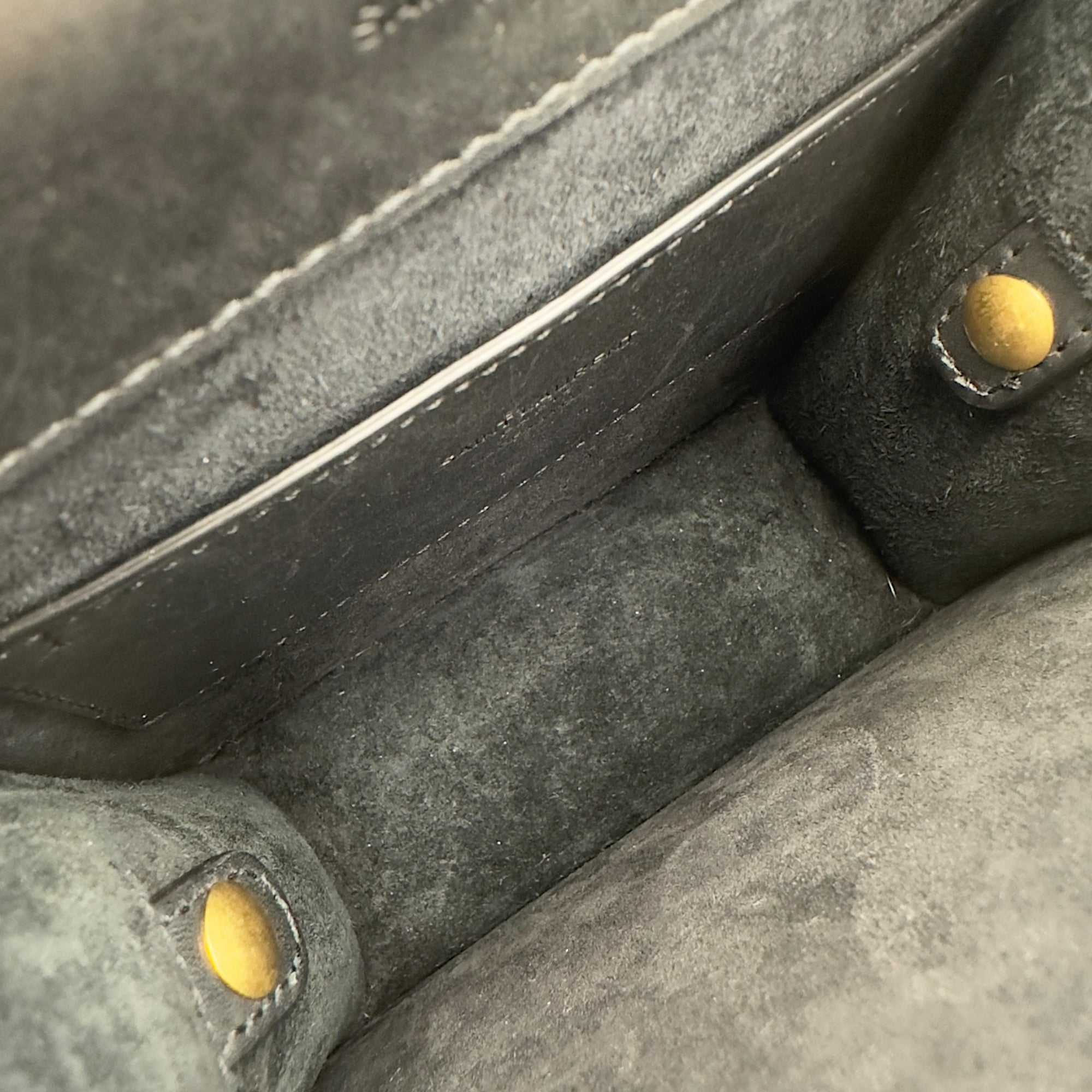 Kaia Crossbody Bag Black in Calfskin, Gold hardware - Image 7