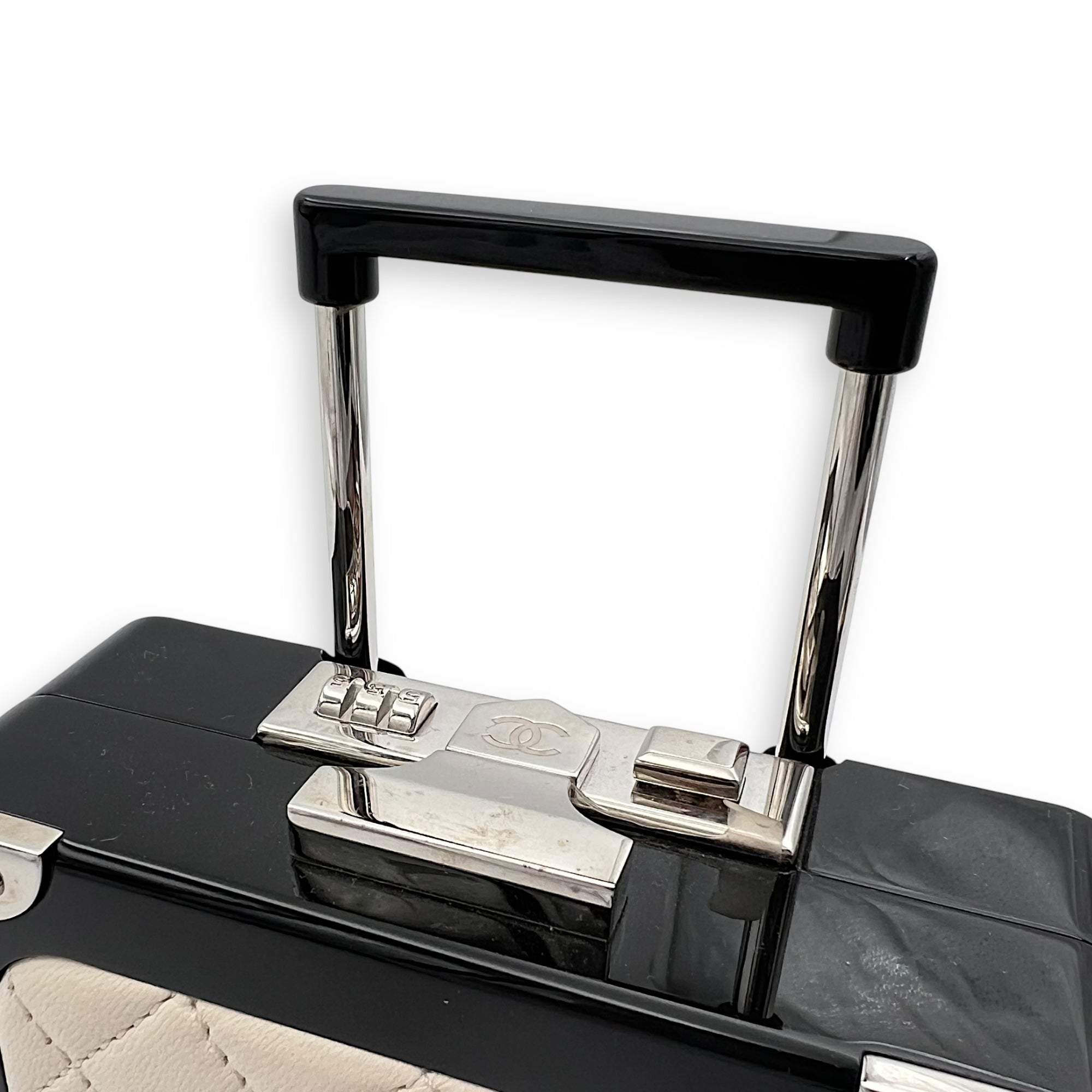 Minaudiere Trolley Clutch White in Others, Silver hardware - Image 13