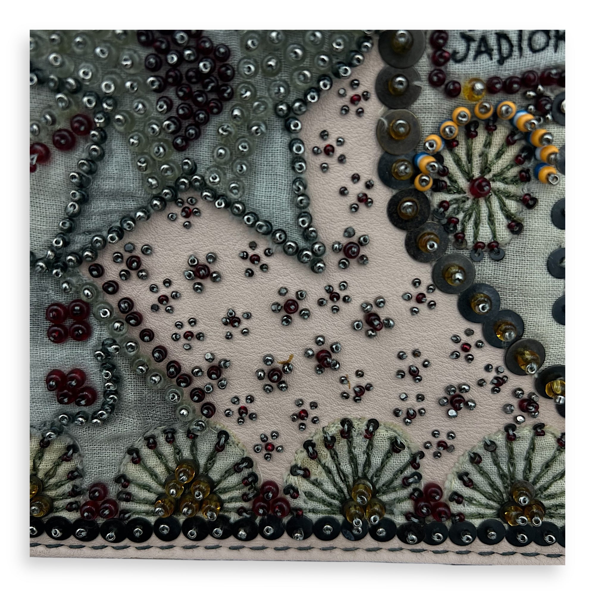 J'adior Shoulder Bag Pink in Calfskin, Gold hardware - Image 12