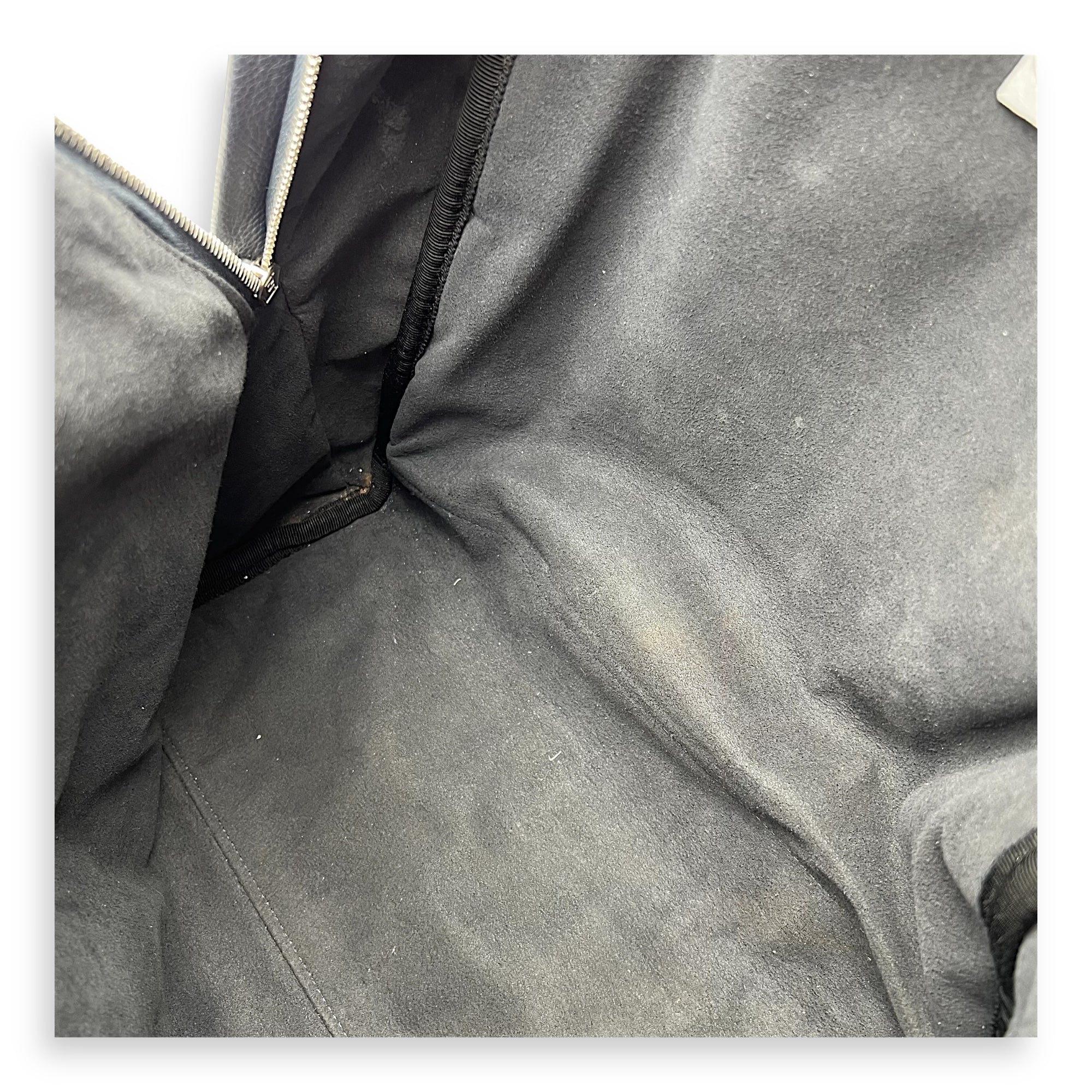 Chiodo Backpack Blue in Calfskin, Silver hardware - Image 17