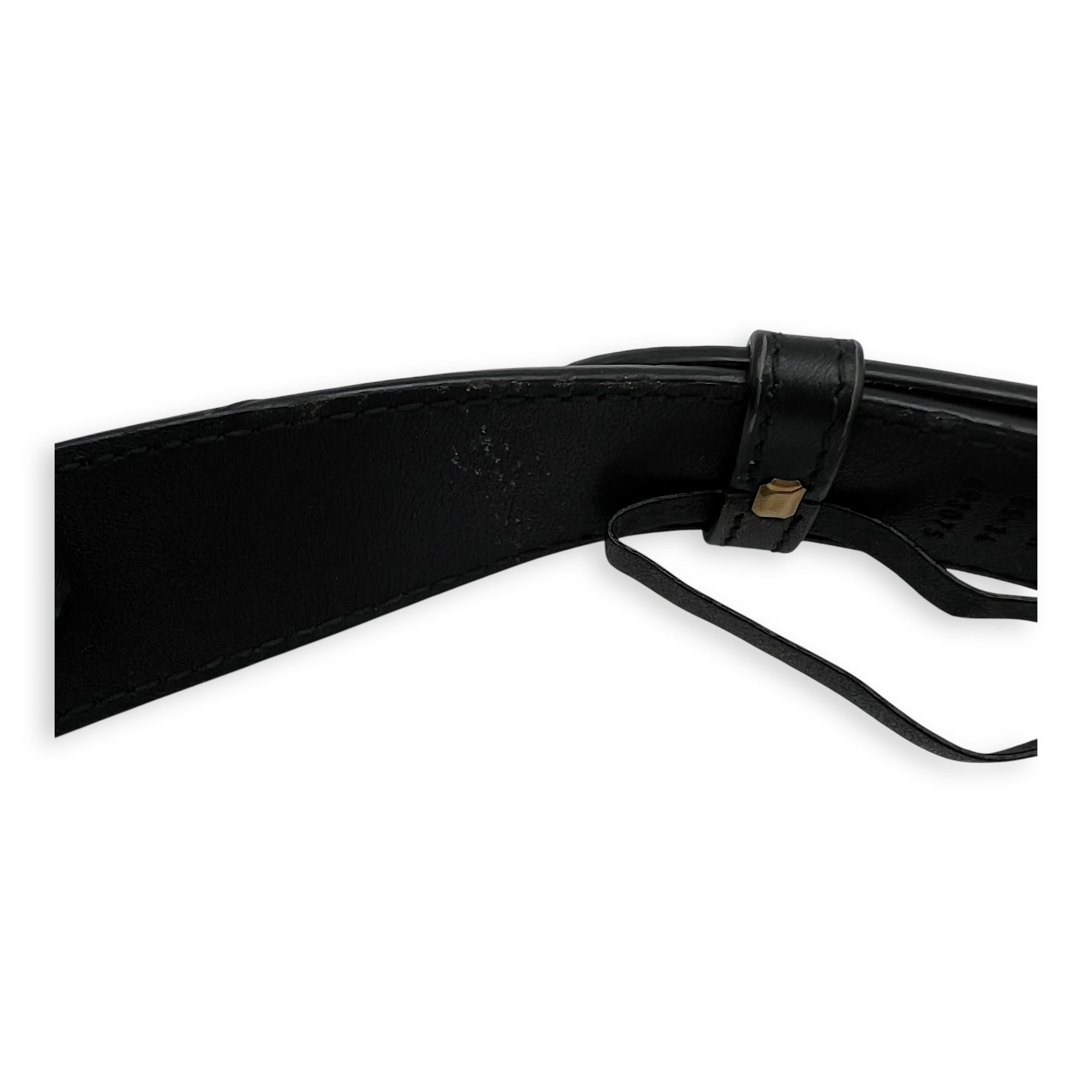 GG Marmont Belt Bag Black in Calfskin, Gold hardware - Image 9