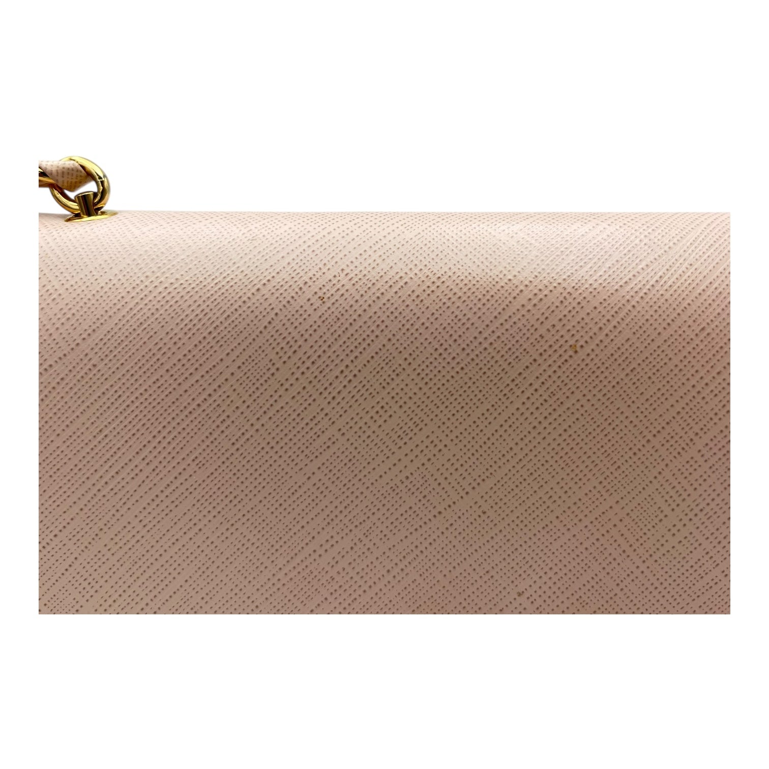 Vara Bow Pink Crossbody Bag in Calfskin, Gold hardware - Image 12