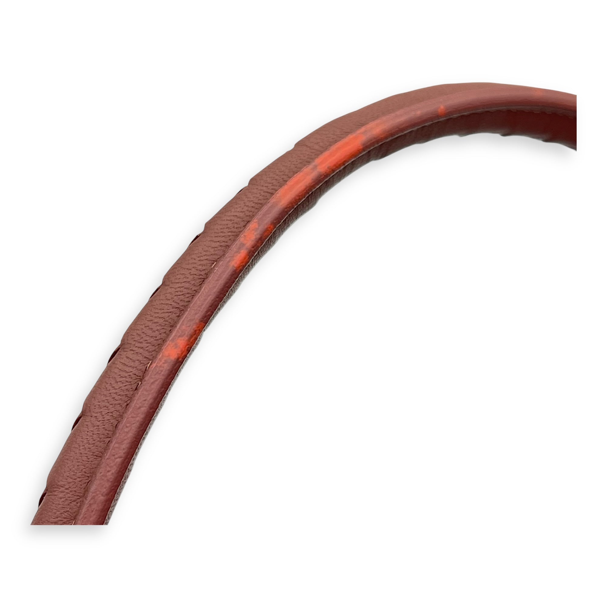 Intrecciato Shoulder Bag Pink in Calfskin, Ruthenium hardware - Image 15