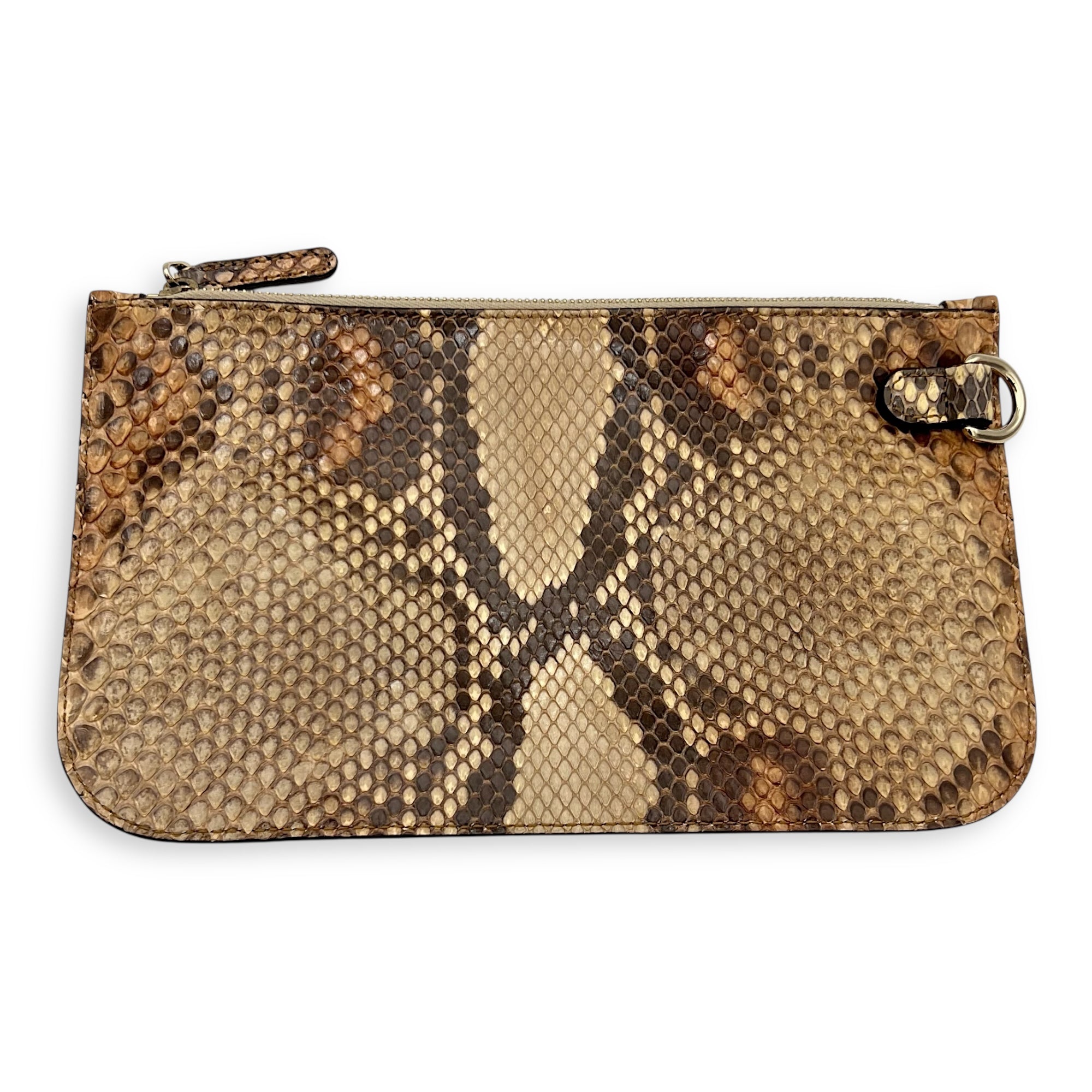 GG Tote Bag Brown in Calfskin, Gold hardware - Image 16